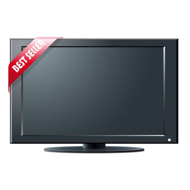 LCD tv satışa ayarlayın.