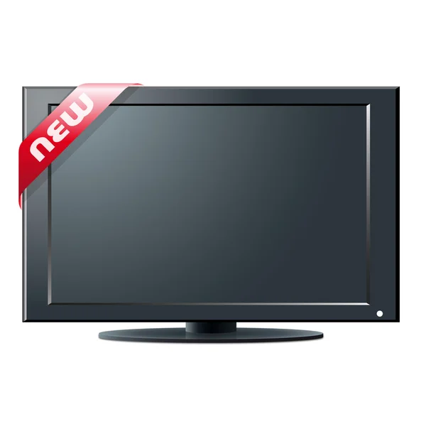 LCD телевізор на продаж — стоковий вектор