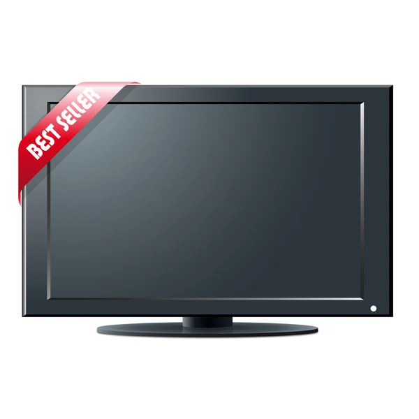 ЖК-телевизор на продажу — стоковый вектор