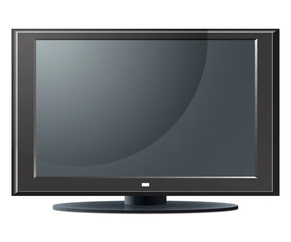 Moderne lcd tv instellen — Stockvector