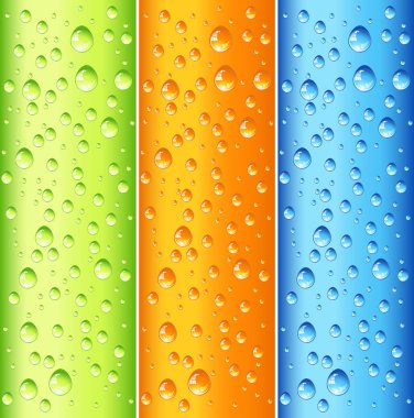 Water drops background clipart