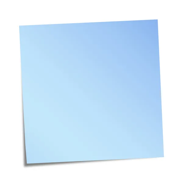 蓝色便条纸 — 图库矢量图片