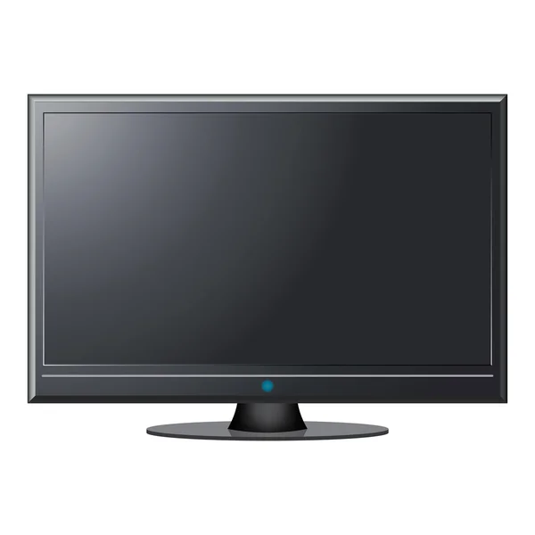 LCD TV Set — Stock Vector