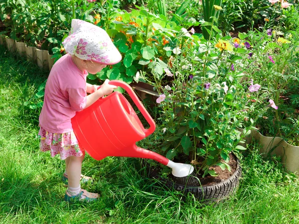 Mały ogrodnik — Zdjęcie stockowe