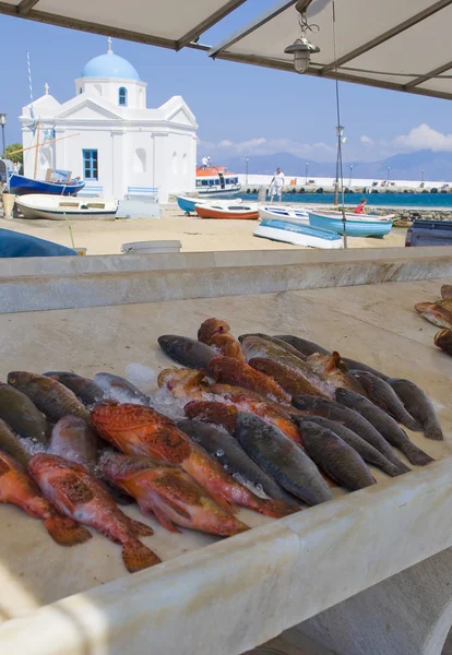 taze balık ile mermer sayacı