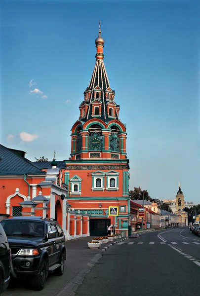 Ruská církev v Moskvě. — Stock fotografie