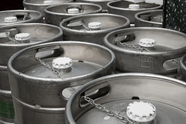 stock image Beer barrels