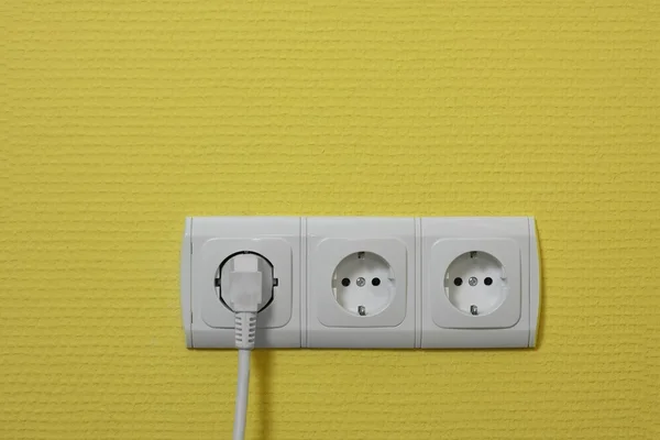 Electric sockets — Stock Photo, Image