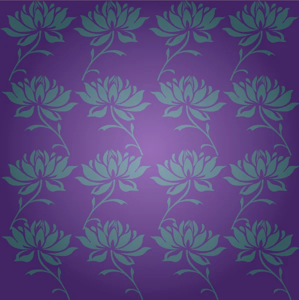 Vintage background with lotus pattern — Stock Photo, Image