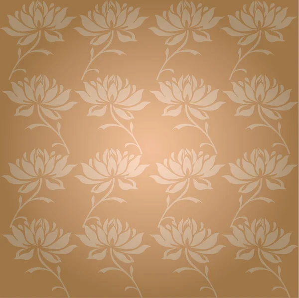 Vintage background with lotus — Stock Photo, Image