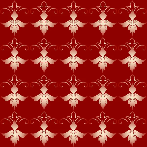 Vintage red background pattern — Stock Photo, Image