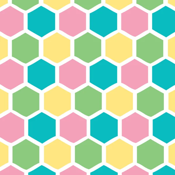 Honeycomb pastel background — Stock Photo, Image