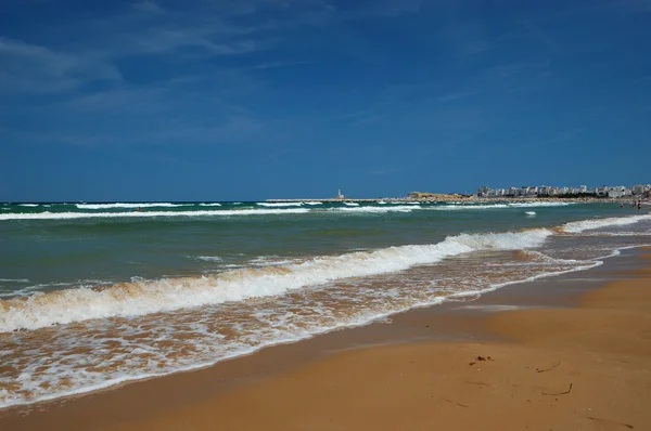 Pláž rozhledny — Stock fotografie