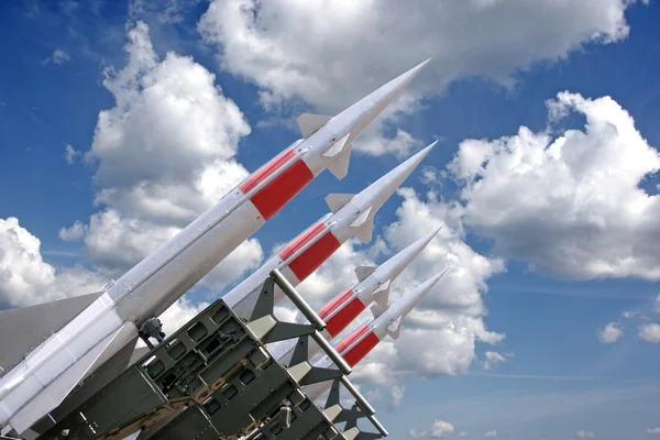 Four rockets Stock Picture