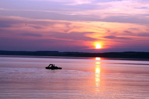 stock image Decline on lake