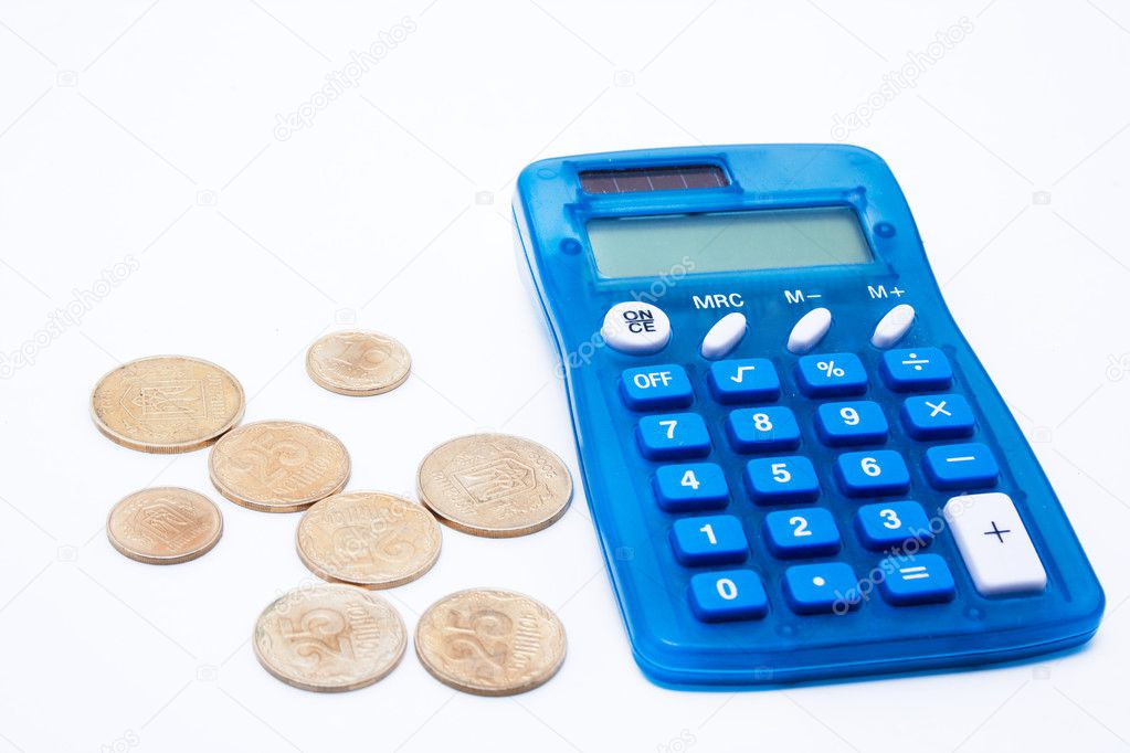 The Blue Calculator And Cents Stock P O The Blue Calculator And Cents Stock P O