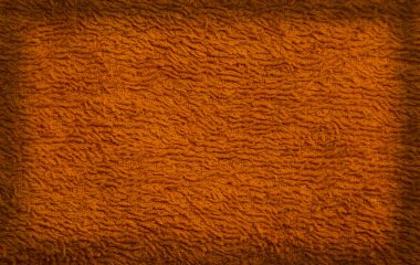 Background from an orange towel clipart