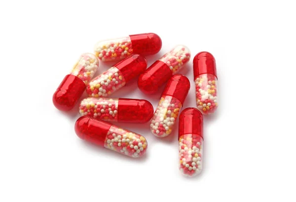 Capsules with a medicine — Stock Photo, Image