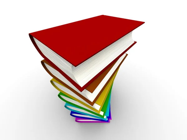 3D-boek — Stockfoto