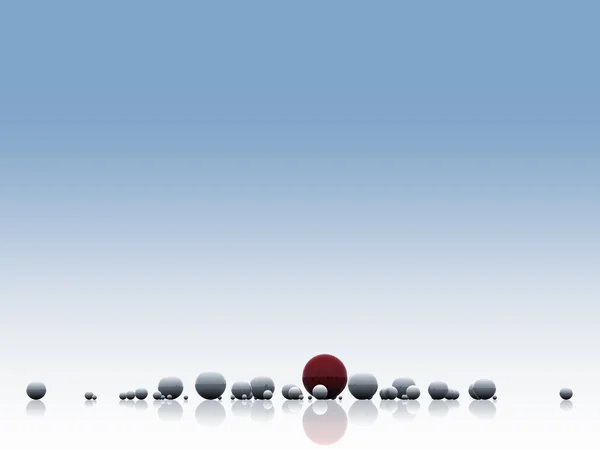Padrão abstrato de bolas — Fotografia de Stock