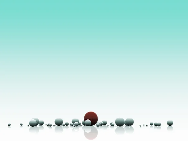 Abstract pattern from balls — Stock Photo, Image