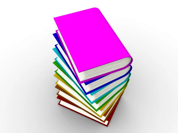 3D-s könyv Stock Fotó