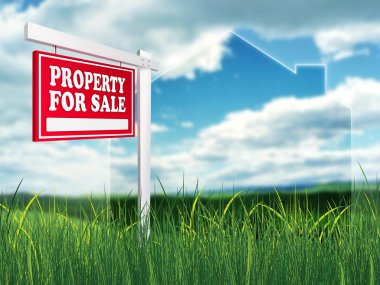 Real Estate Sign clipart