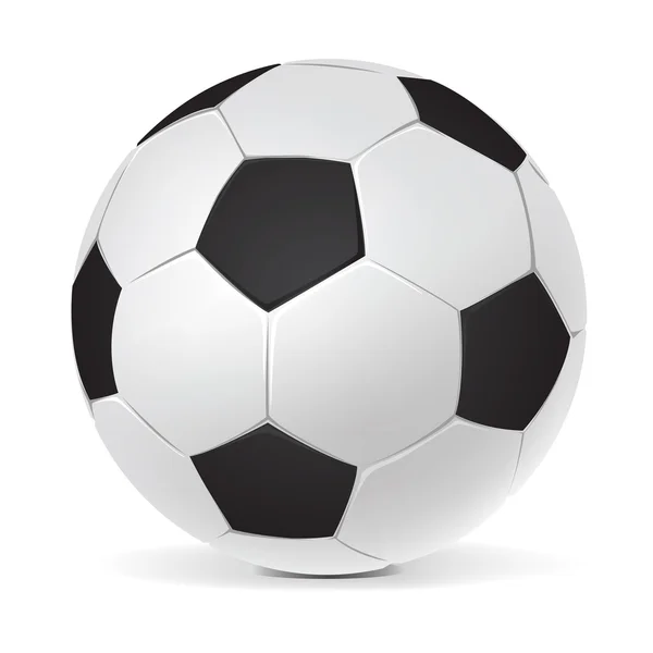 Balón de fútbol — Vector de stock