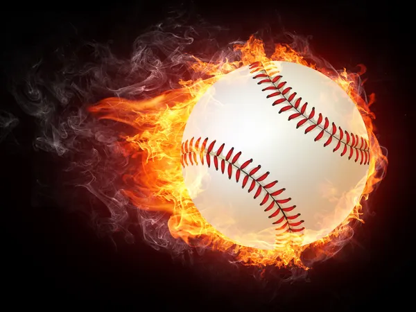 Pelota de béisbol —  Fotos de Stock