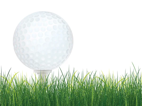 Golf Ball — Stock Vector