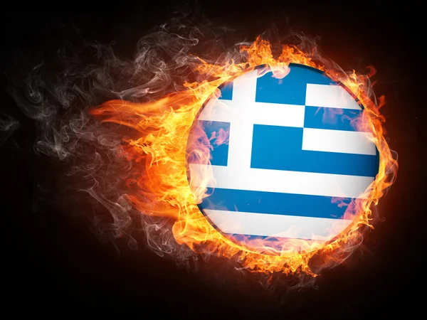 stock image Greece Flag