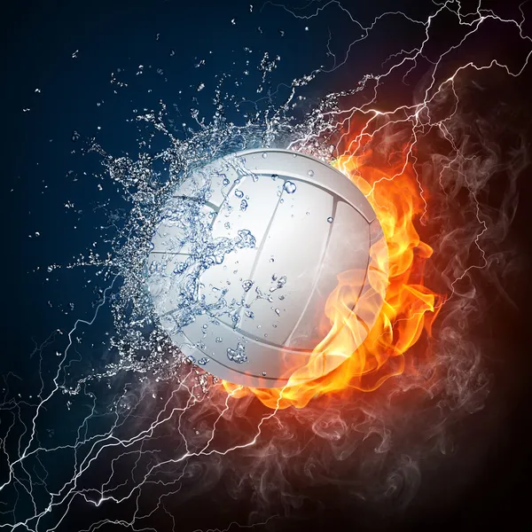Bola de voleibol — Fotografia de Stock