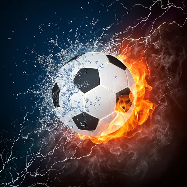 Pallone da calcio — Foto Stock