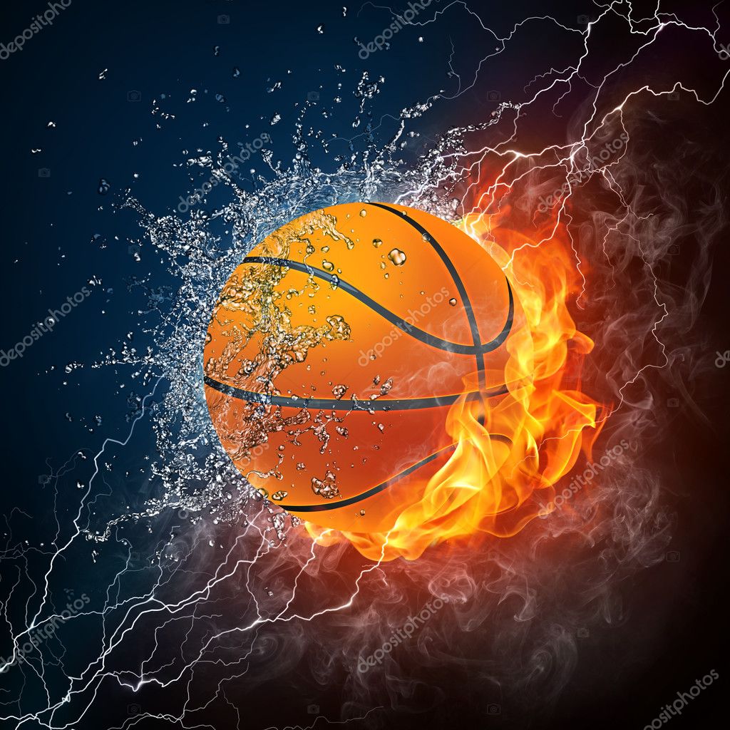 basket and ball