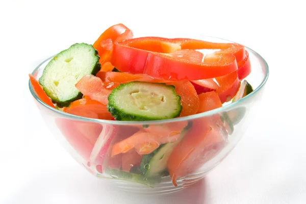 美味的蔬菜沙拉 — 图库照片