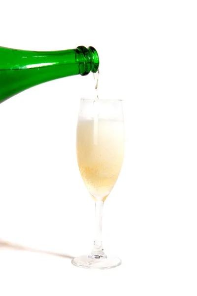 Verser du champagne — Photo