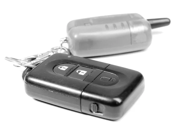 자동차 열쇠와 리모컨 — 스톡 사진