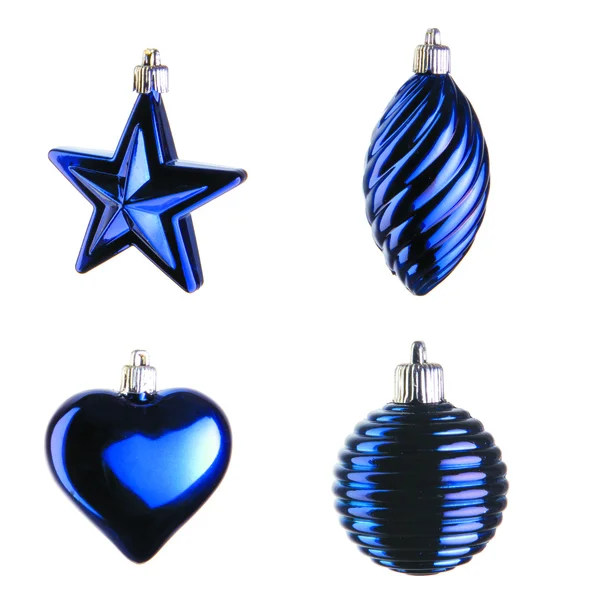 stock image Blue christmas decoration