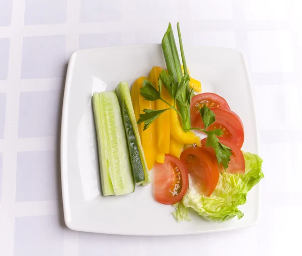 Gemüse mit Kräutern — Stockfoto