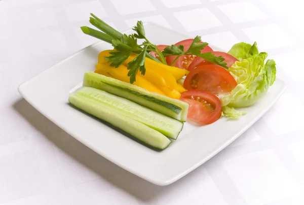 Gemüse mit Kräutern — Stockfoto