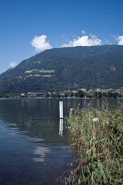 Lago de Ossiach (Caríntia, Áustria ) — Fotografia de Stock