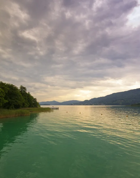 Lake of Worthersee — Stock Photo, Image