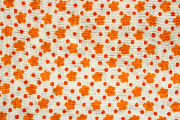 Linen fabric with a pattern — Stock Photo, Image