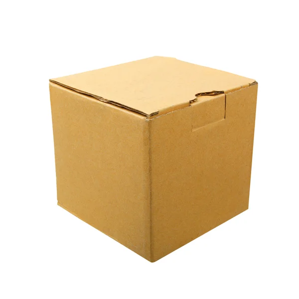 Kartonova krabice — Stock fotografie