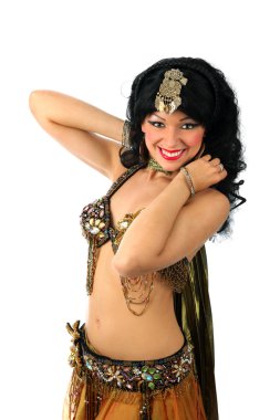 genç gülümseyen kız Doğu takım