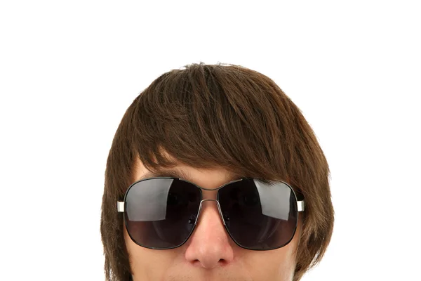 Stock image Head of the young man in sunglasses