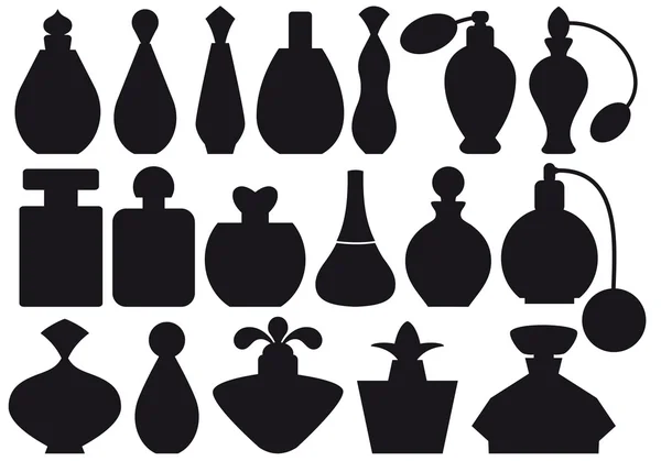 Frascos de perfume, vector — Archivo Imágenes Vectoriales