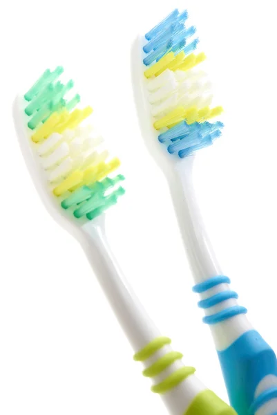 Due spazzolini da denti Foto Stock Royalty Free
