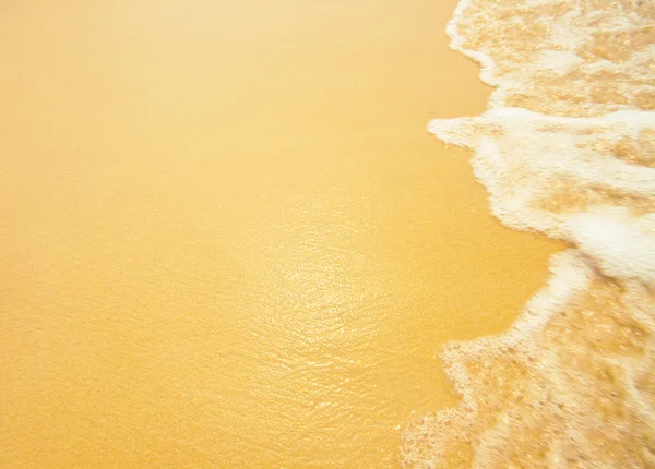 Piaszczysta plaża Morza — Zdjęcie stockowe