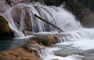 şelale agua azul Meksika